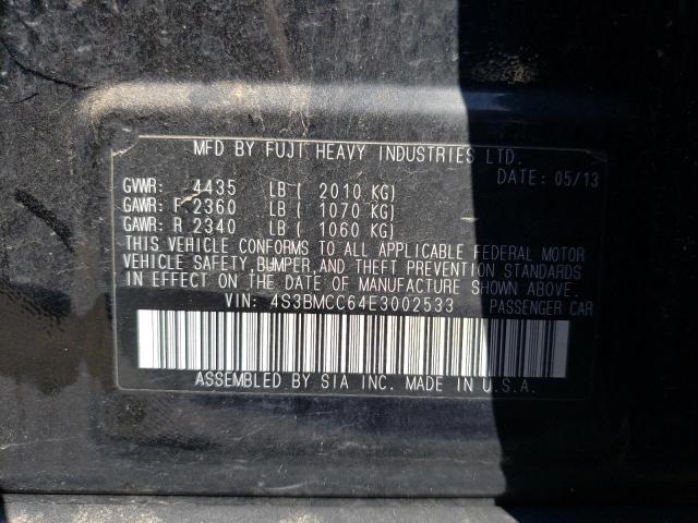 Photo 12 VIN: 4S3BMCC64E3002533 - SUBARU LEGACY 2.5 