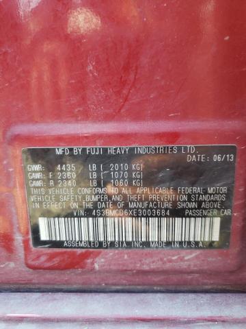 Photo 11 VIN: 4S3BMCD6XE3003684 - SUBARU LEGACY 