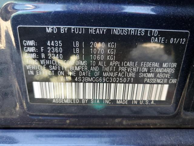 Photo 11 VIN: 4S3BMCG69C3025071 - SUBARU LEGACY 2.5 