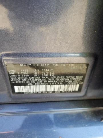 Photo 11 VIN: 4S3BMCM61E3037738 - SUBARU LEGACY 2.5 