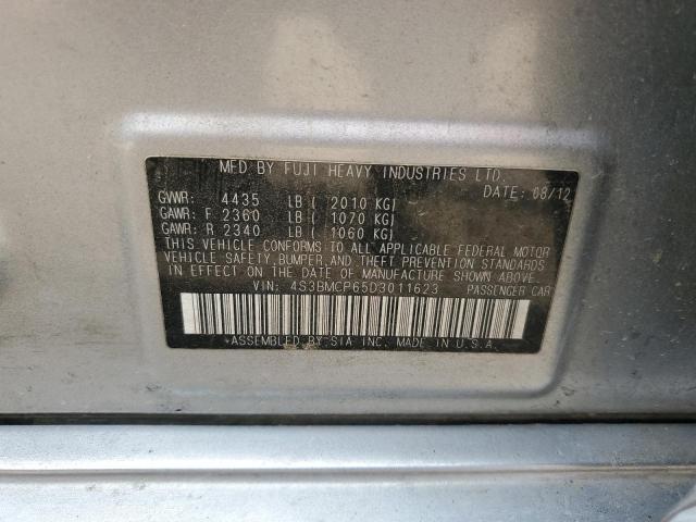 Photo 11 VIN: 4S3BMCP65D3011623 - SUBARU LEGACY 2.5 