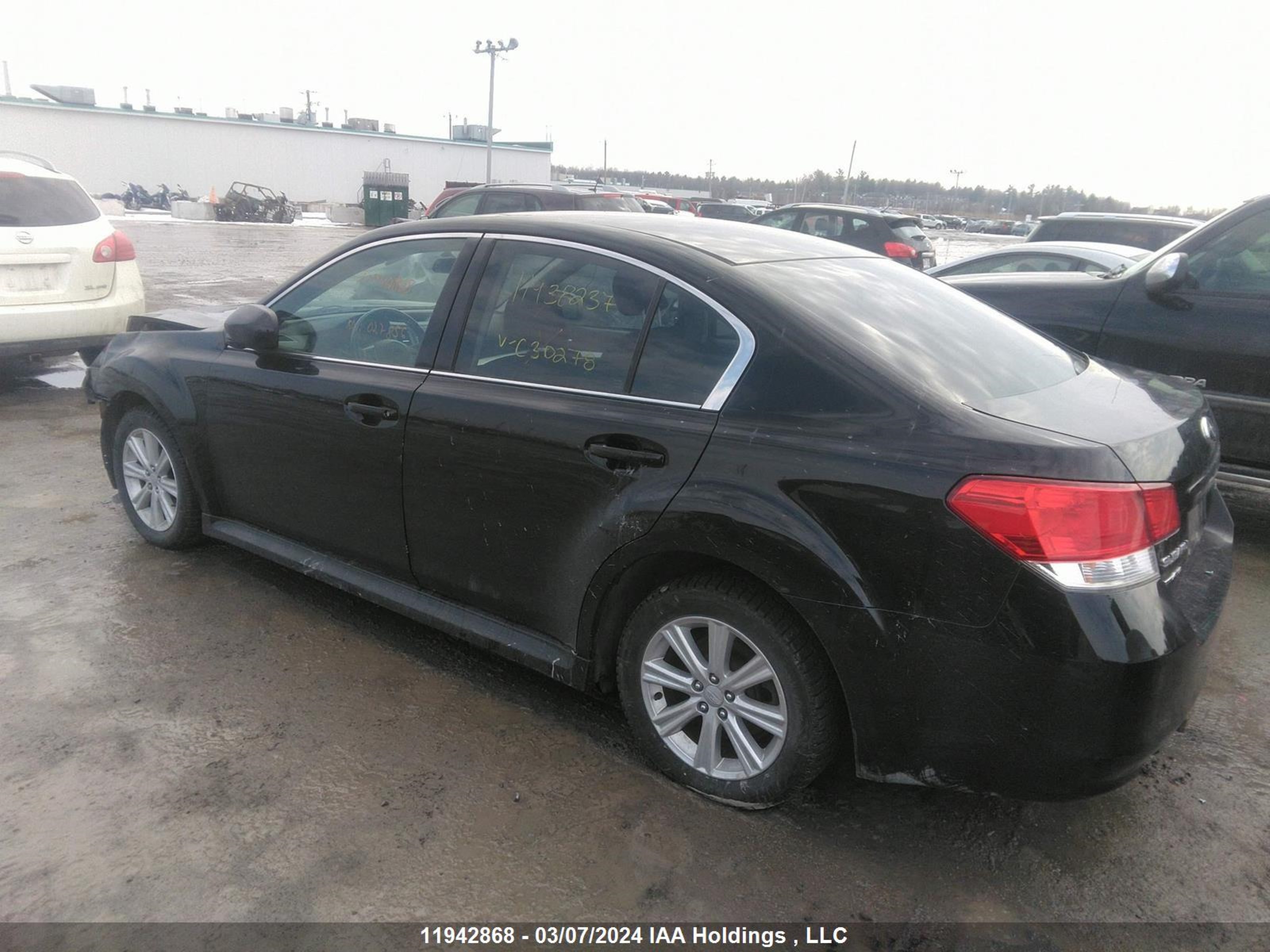 Photo 2 VIN: 4S3BMGB62C3027856 - SUBARU LEGACY 