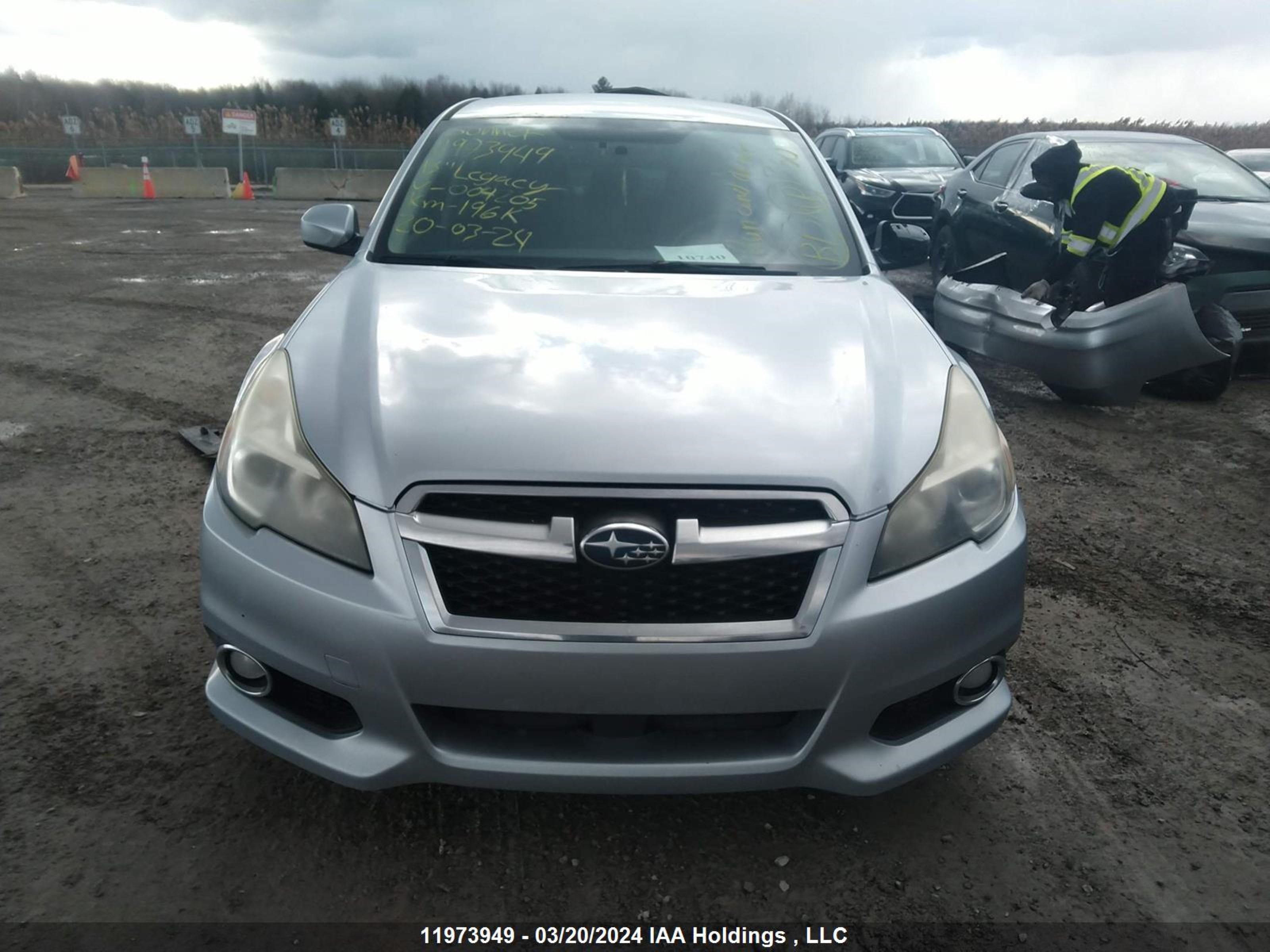 Photo 12 VIN: 4S3BMGB69D3004205 - SUBARU LEGACY 