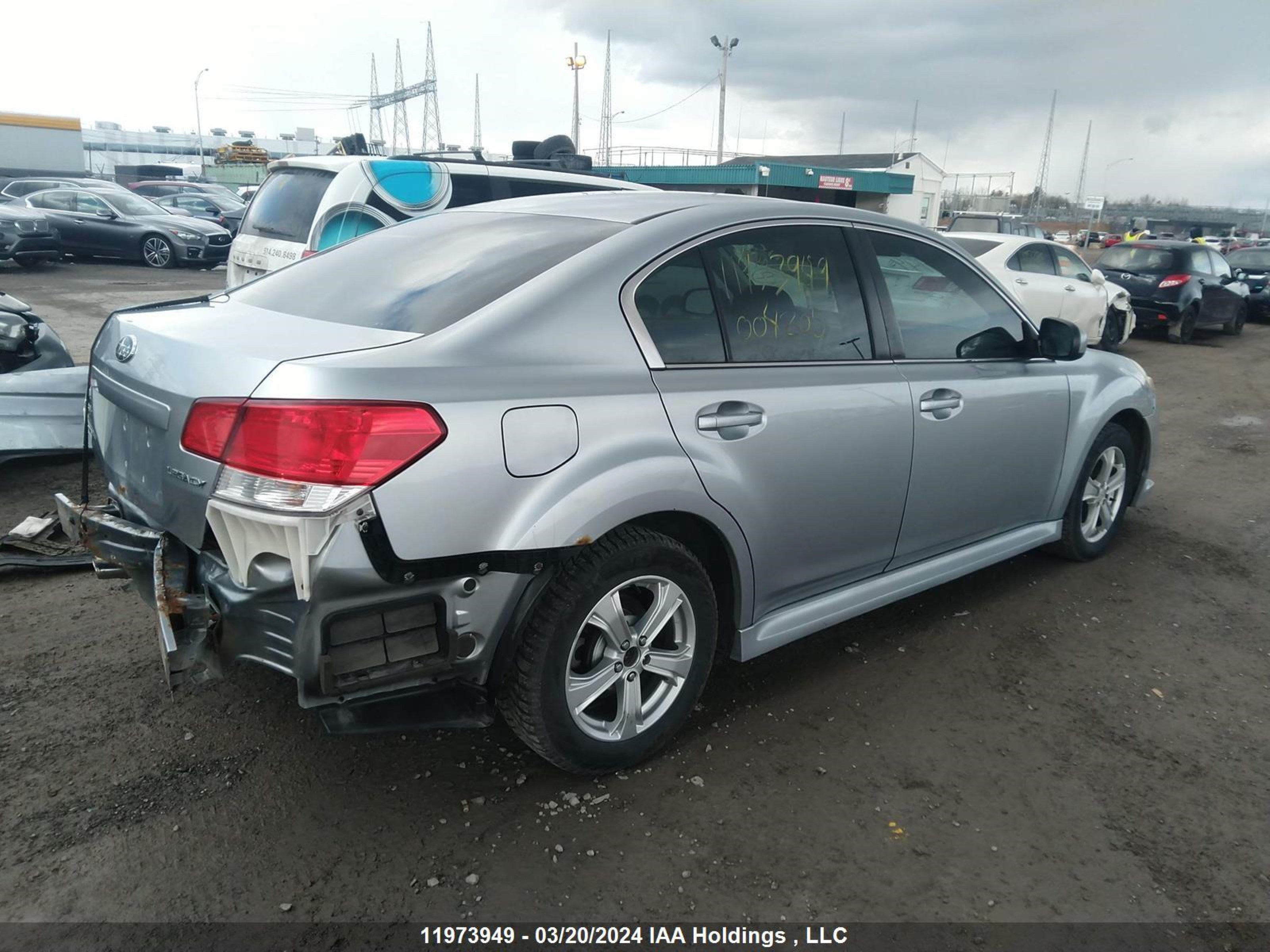 Photo 3 VIN: 4S3BMGB69D3004205 - SUBARU LEGACY 