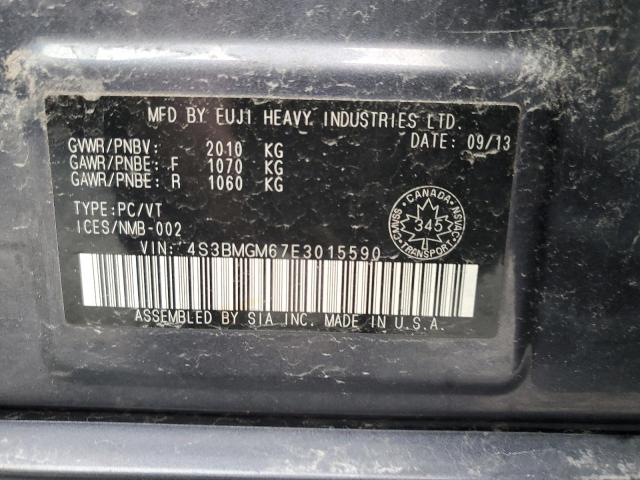 Photo 11 VIN: 4S3BMGM67E3015590 - SUBARU LEGACY 2.5 