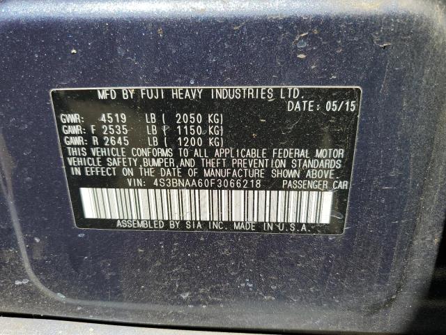 Photo 12 VIN: 4S3BNAA60F3066218 - SUBARU LEGACY 