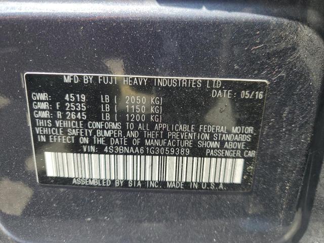 Photo 12 VIN: 4S3BNAA61G3059389 - SUBARU LEGACY 