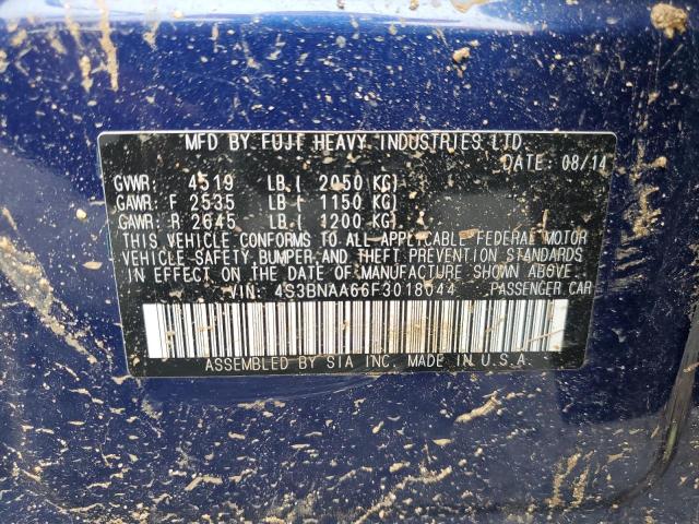 Photo 12 VIN: 4S3BNAA66F3018044 - SUBARU LEGACY 2.5 