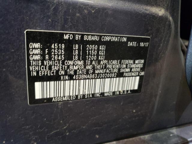 Photo 12 VIN: 4S3BNAB63J3020082 - SUBARU LEGACY 2.5 