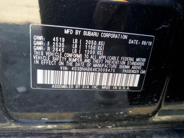 Photo 11 VIN: 4S3BNAB64K3008475 - SUBARU LEGACY 