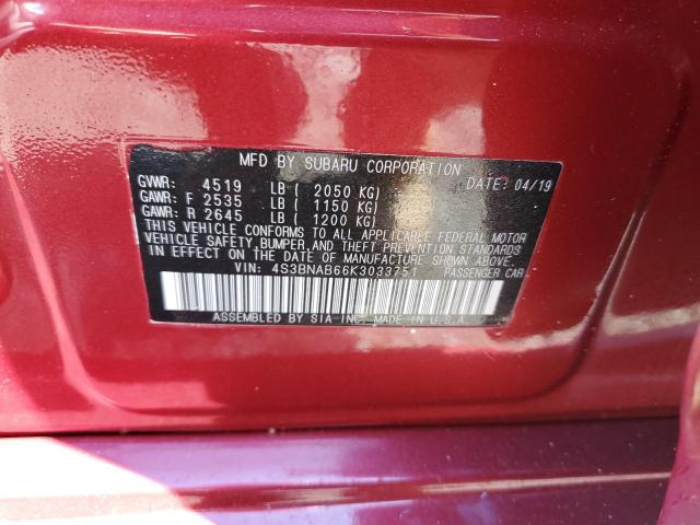 Photo 11 VIN: 4S3BNAB66K3033751 - SUBARU LEGACY 