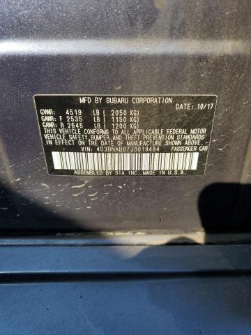 Photo 11 VIN: 4S3BNAB67J3019484 - SUBARU LEGACY 2.5 