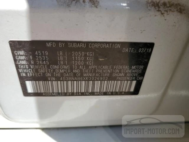 Photo 11 VIN: 4S3BNAB6XK3026902 - SUBARU LEGACY 