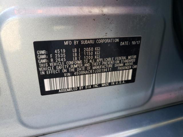 Photo 11 VIN: 4S3BNAC61J3019611 - SUBARU LEGACY 2.5 