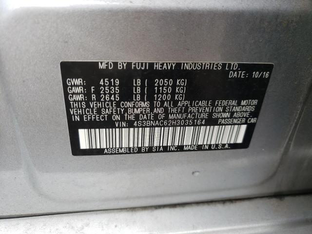 Photo 11 VIN: 4S3BNAC62H3035164 - SUBARU LEGACY 