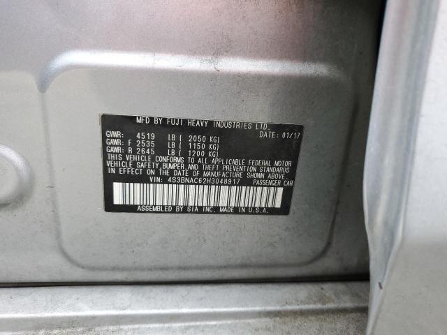 Photo 11 VIN: 4S3BNAC62H3048917 - SUBARU LEGACY 