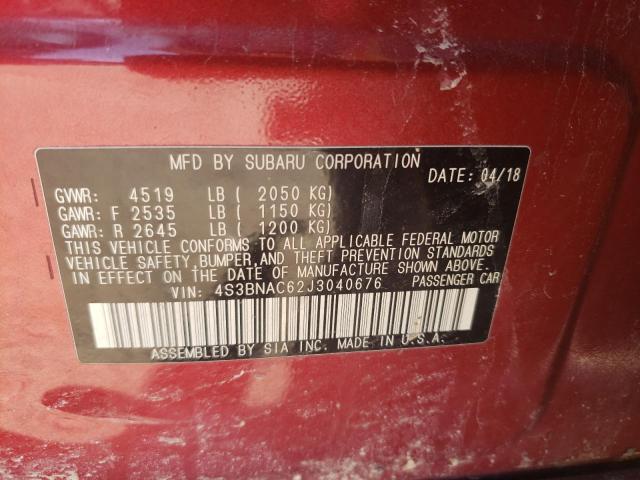 Photo 11 VIN: 4S3BNAC62J3040676 - SUBARU LEGACY 