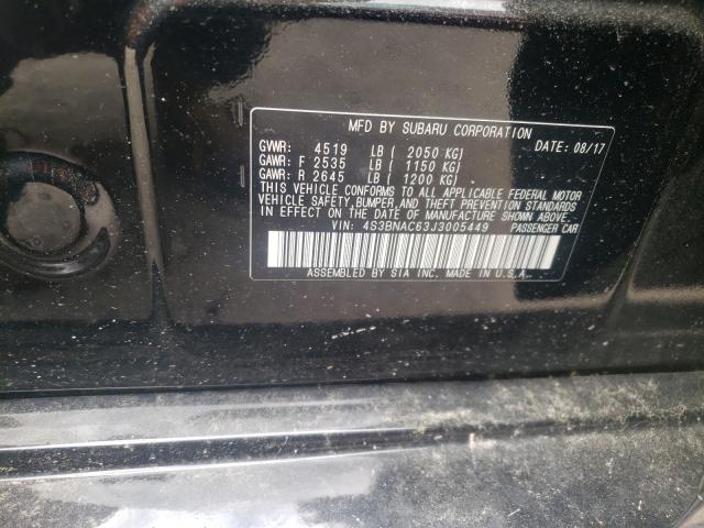 Photo 9 VIN: 4S3BNAC63J3005449 - SUBARU LEGACY 2.5 