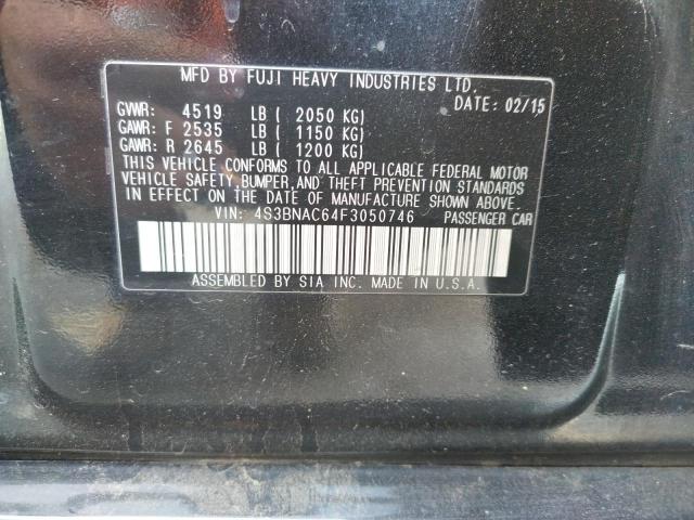 Photo 11 VIN: 4S3BNAC64F3050746 - SUBARU LEGACY 2.5 