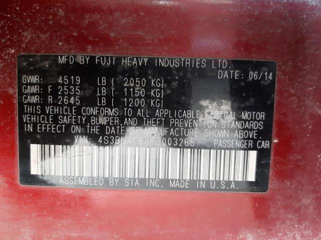 Photo 11 VIN: 4S3BNAC66F3003265 - SUBARU LEGACY 2.5 