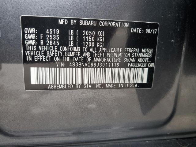 Photo 12 VIN: 4S3BNAC66J3011116 - SUBARU LEGACY 