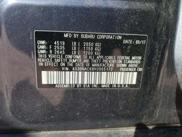 Photo 9 VIN: 4S3BNAC68H3065172 - SUBARU LEGACY 2.5 