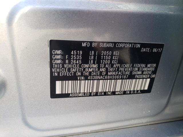 Photo 11 VIN: 4S3BNAC68H3069187 - SUBARU LEGACY 2.5 