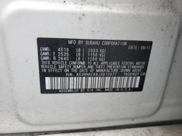 Photo 11 VIN: 4S3BNAC68J3012977 - SUBARU LEGACY 