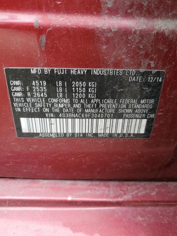 Photo 11 VIN: 4S3BNAC69F3040701 - SUBARU LEGACY 