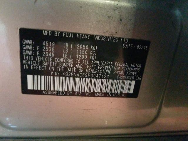 Photo 9 VIN: 4S3BNAC69F3047423 - SUBARU LEGACY 2.5 