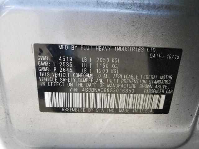 Photo 11 VIN: 4S3BNAC69G3016853 - SUBARU LEGACY 2.5 