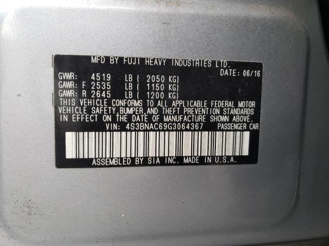 Photo 9 VIN: 4S3BNAC69G3064367 - SUBARU LEGACY 2.5 