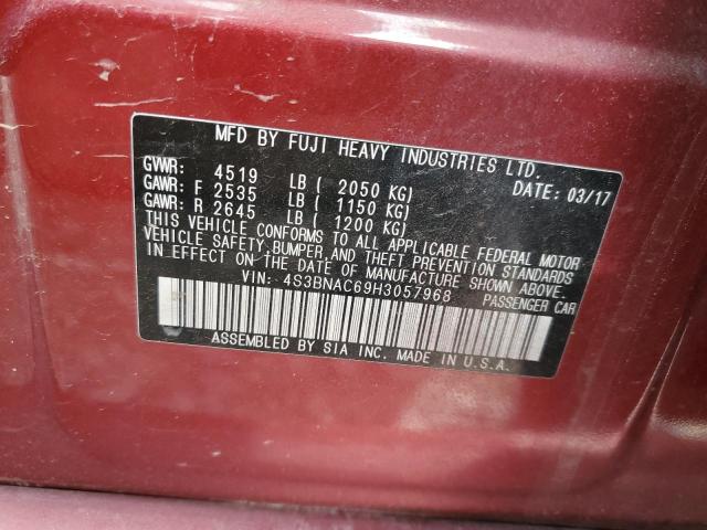 Photo 11 VIN: 4S3BNAC69H3057968 - SUBARU LEGACY 2.5 