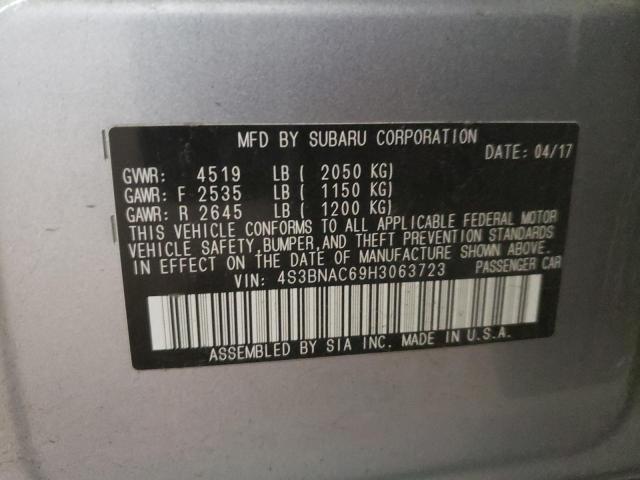 Photo 9 VIN: 4S3BNAC69H3063723 - SUBARU LEGACY 2.5 