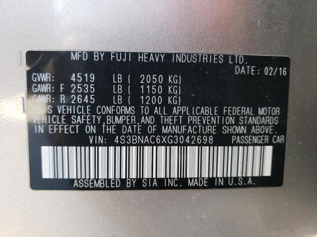 Photo 11 VIN: 4S3BNAC6XG3042698 - SUBARU LEGACY 2.5 