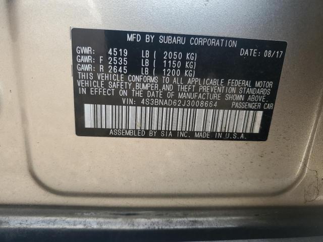 Photo 11 VIN: 4S3BNAD62J3008664 - SUBARU LEGACY 2.5 