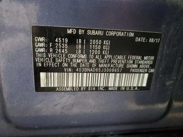 Photo 12 VIN: 4S3BNAD65J3008657 - SUBARU LEGACY 