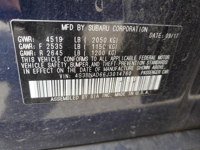 Photo 11 VIN: 4S3BNAD66J3014760 - SUBARU LEGACY 