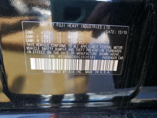 Photo 9 VIN: 4S3BNAD68G3030385 - SUBARU LEGACY 2.5 