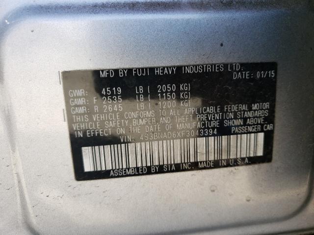 Photo 9 VIN: 4S3BNAD6XF3043394 - SUBARU LEGACY 2.5 