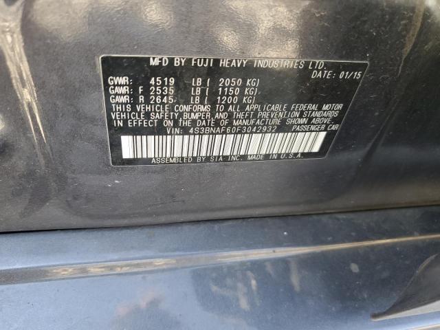 Photo 11 VIN: 4S3BNAF60F3042932 - SUBARU LEGACY 