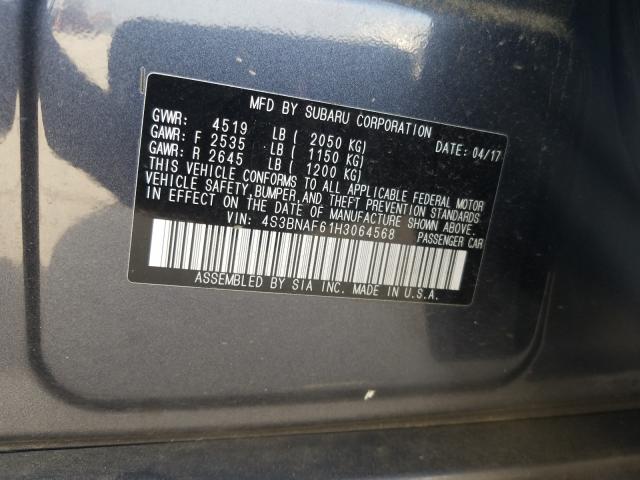 Photo 9 VIN: 4S3BNAF61H3064568 - SUBARU LEGACY 2.5 