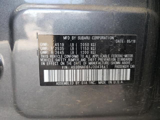 Photo 11 VIN: 4S3BNAF61J3043841 - SUBARU LEGACY 