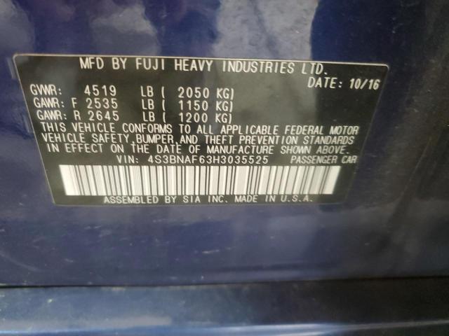 Photo 12 VIN: 4S3BNAF63H3035525 - SUBARU LEGACY 