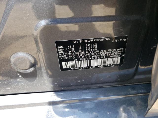 Photo 11 VIN: 4S3BNAF64J3042196 - SUBARU LEGACY 2.5 