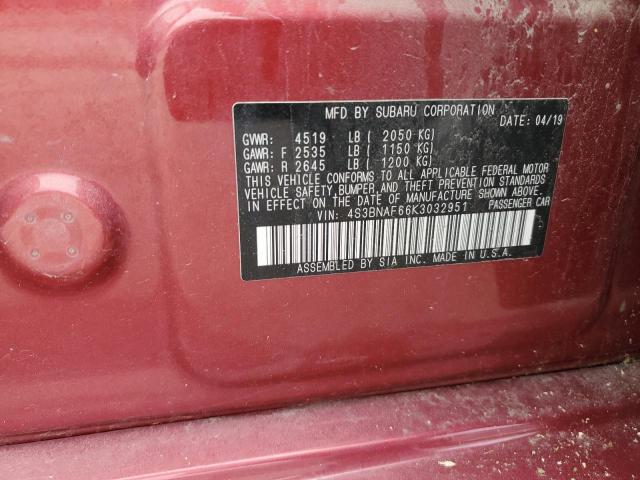 Photo 11 VIN: 4S3BNAF66K3032951 - SUBARU LEGACY 