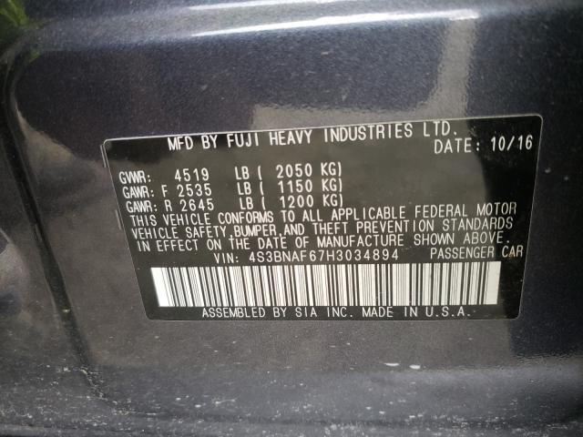 Photo 9 VIN: 4S3BNAF67H3034894 - SUBARU LEGACY 2.5 