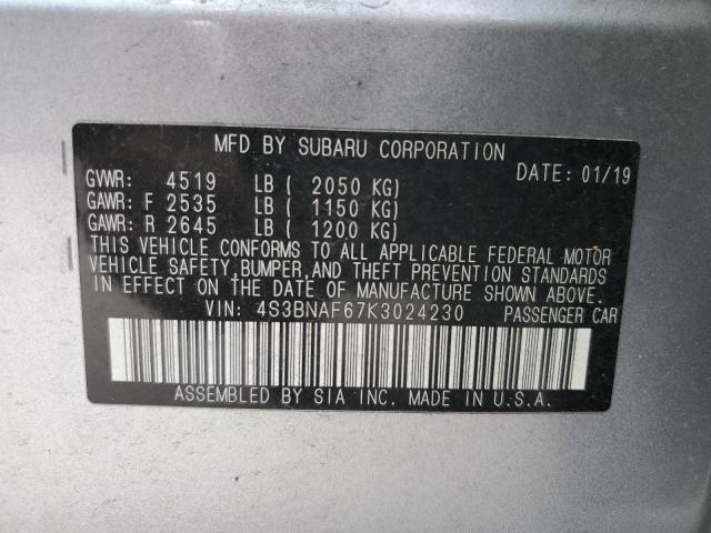 Photo 12 VIN: 4S3BNAF67K3024230 - SUBARU LEGACY 