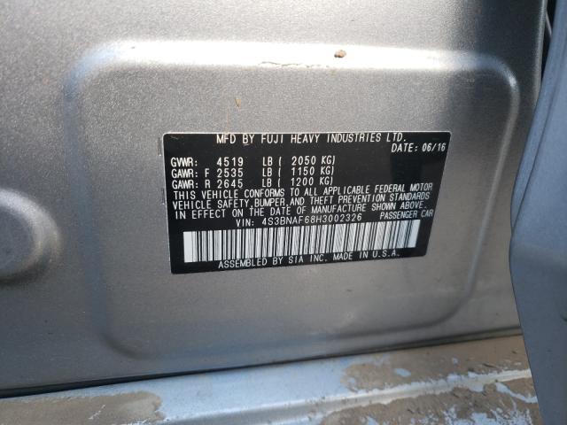 Photo 9 VIN: 4S3BNAF68H3002326 - SUBARU LEGACY 