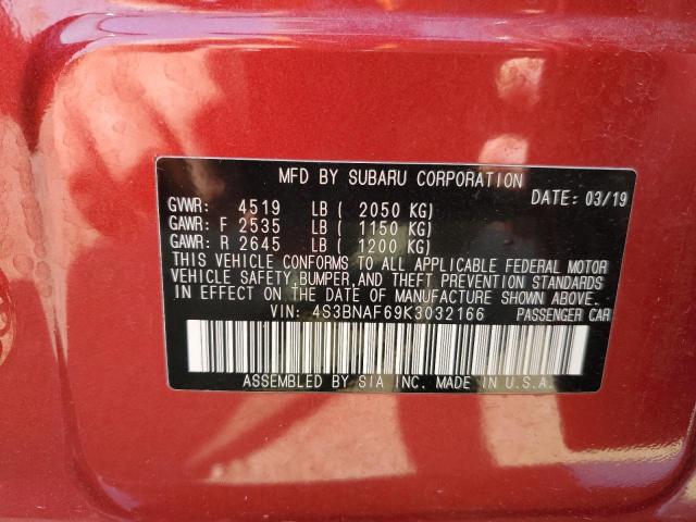 Photo 12 VIN: 4S3BNAF69K3032166 - SUBARU LEGACY 